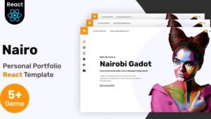Nairo v2.0 Personal Portfolio React Template