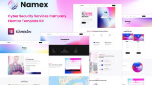Namex - Cyber Security Services Company Elementor Template Kit