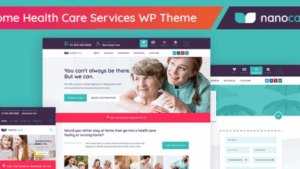 NanoCare v1.1.8 Home Health Care, Medical Care WordPress Theme