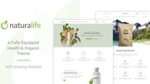 NaturaLife v2.1.1 Health & Organic WordPress Theme