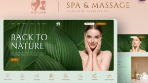 Nature - Spa & Massage Elementor Template Kit