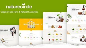 NatureCircle v1.1.3 Organic Theme for WooCommerce WordPress