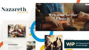 Nazareth v1.0.16 Church & Religion WordPress Theme