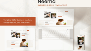 Neema - Business Coach Elementor Template Kit
