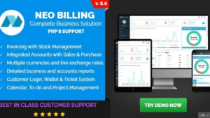 Fixed* Neo Billing v8.0 Accounting, Invoicing And CRM Software