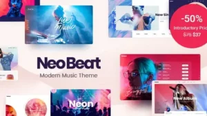 NeoBeat v1.6 Music WordPress Theme (Activated)