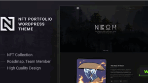 Neoh (v1.3.0) NFT Portfolio WordPress Theme