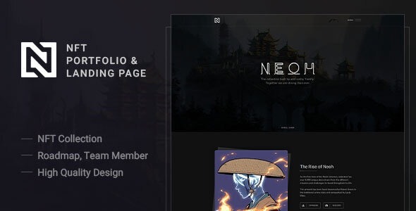 Neoh (v5.0) NFT Portfolio and Landing Page