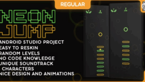 Neon Jump (REGULAR) v1.0 - ANDROID - BUILDBOX CLASSIC game