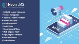 v.5.4.5 - NeonLMS- Learning Management System PHP Laravel Script Download
