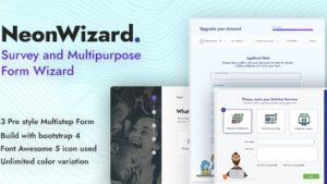 NeonWizard v1.0.4 Questionnaire Multistep Form Wizard