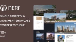 Nerf v1.0.8 Single Property WordPress Theme