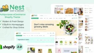 Nest (v1.0.7) Multipurpose eCommerce Shopify Theme