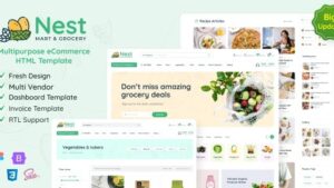Nest (v6.1) Multipurpose eCommerce HTML Template