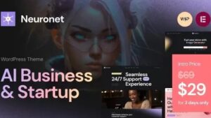 Neuronet (v1.11.0) AI Business & Startup WordPress Theme