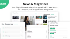 News v1.0 Laravel News and Magazines & Blog / Articles PHP script