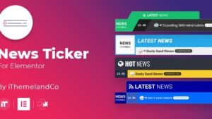 News Ticker For Elementor v1.5.0
