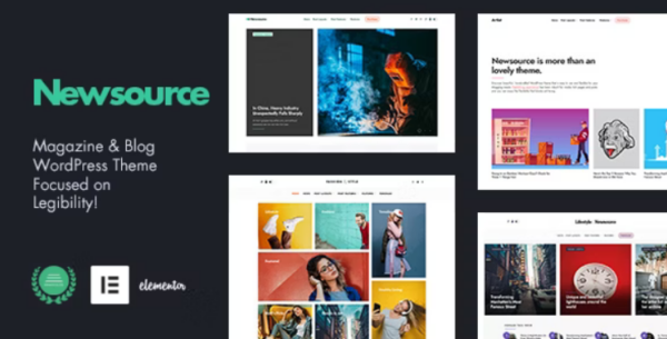 Newsource (v2.0) Multi-Concept Blog Magazine