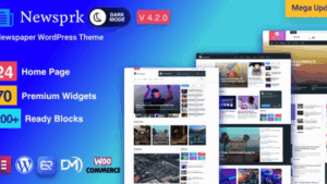 Newsprk v7.4.0 Newspaper WordPress Theme