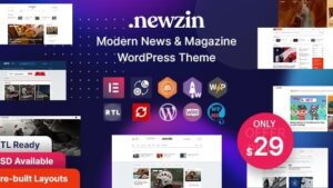 Newzin (v1.1.0) WordPress Newspaper & Magazine Theme