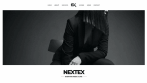 Nextex v1.0 One Page Photography WordPress Theme