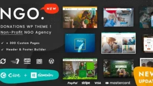 Ngo (v2.0) Charity & Donation WordPress