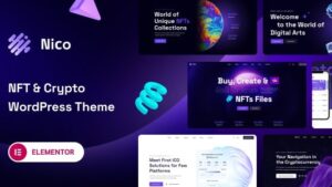 Nico (v1.0.18) Creative & NFT-affiliate WordPress Theme
