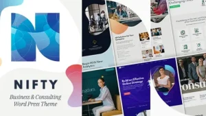 Nifty v1.3.8 Business Consulting Wordpress Theme
