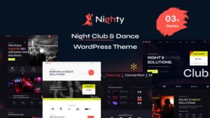 Nighty (1.0.4) Night Club Bar WordPress Theme