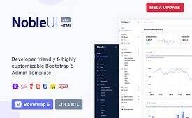 NobleUI (v3.0) HTML Bootstrap 5 Admin Dashboard Template