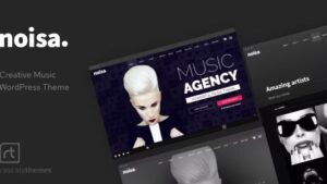 Noisa (v2.6.0) Music Producers, Bands & Events Theme for WordPress