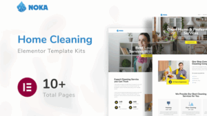 Noka - Cleaning Company Service Template Kit