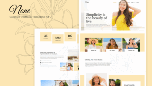 None - Stylish Fashion Template Kit