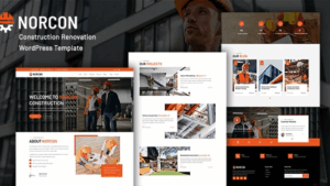 Norcon v1.0 Construction Renovation WordPress Theme