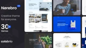 Norebro v1.6.9 Creative Portfolio Theme for Multipurpose Usage