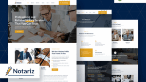 Notariz – Notary Public & Legal Services Elementor Template Kit