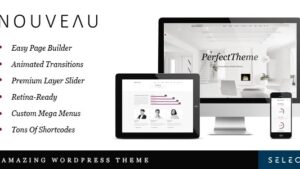 Nouveau v4.4 Multipurpose WordPress Theme