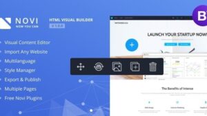 Novi* v1.0.0 HTML Constructor - Page Editor