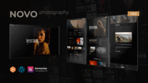 Novo - Photography Elementor Template Kit