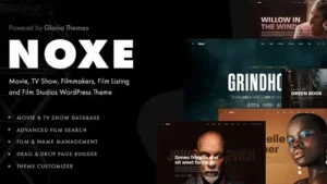 Noxe (v1.2.0) Movie Studios & Filmmakers Theme