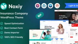 Noxiy v1.0.5 Insurance Company WordPress Theme