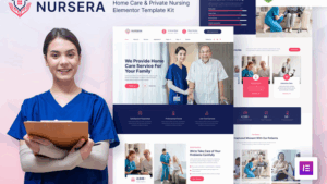 Nursera – Home Care & Private Nursing Services Elementor Template Kit