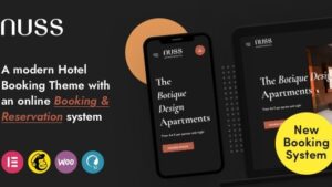 Nuss (v1.3.7.3) Hotel Booking WordPress