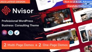 Nvisor (v1.3.2) Business Consulting WordPress
