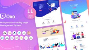 Fixed* OXO v1.7 Multipurpose Landing page CMS [Activated]
