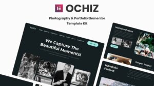 Ochiz - Photography & Portfolio Elementor Template Kit