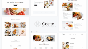 Odette - Restaurant Elementor Template Kit