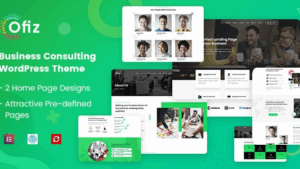 Ofiz v2.3 WordPress Business Consulting Theme