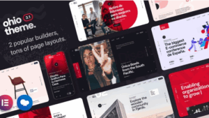 Ohio (v3.6.1) Creative Portfolio & Agency WordPress Theme