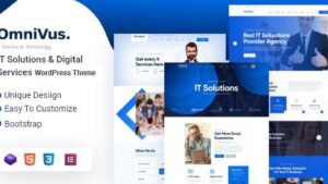 Omnivus v1.2.0 IT Solutions & Services WordPress Theme